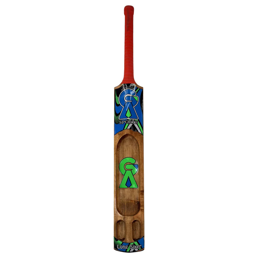 GA Double scoop Long sixer Red tennis bat