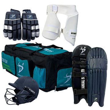 Ds T/20 Pro Cricket Set Without Bat Navy
