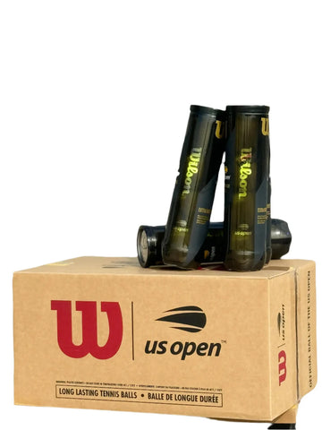 Wilson Tennis Us Open Ball - pack of 4 balls (tape Ball)