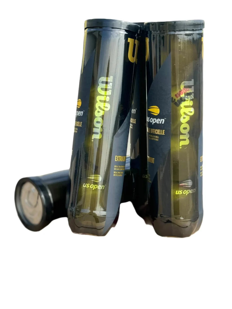 Wilson Tennis Us Open Ball - pack of 4 balls (tape Ball)